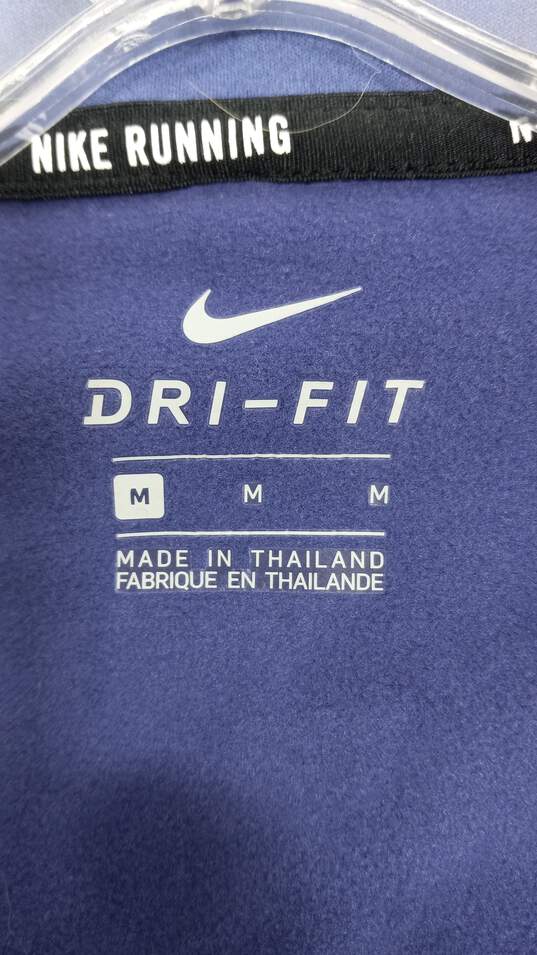 Men’s Nike Dri-Fit Textured ½ Zip Training Jacket Sz M image number 3