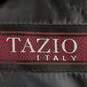 Tazio Italy Men Black Sport Coat Sz 38S image number 5
