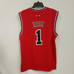 Adidas Men's Chicago Bulls Rose #1 Red Jersey Sz. M alternative image