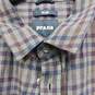 Prana Gray Flannel Button Up Shirt Men's Size XL image number 3