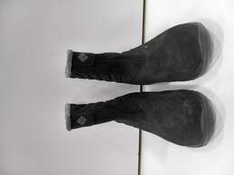 Women's Black Suede Ice Maiden Snow Boots Size 7