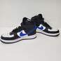 Nike Air Force 1 MN's High Rise White, Black & Blue Sneakers Size 13 image number 2