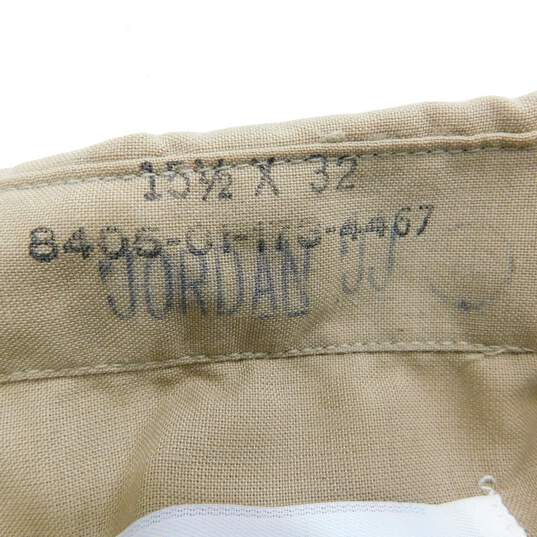 VTG U.S. Marine Corps Military Green Gabardine 2212 Men's Uniform Coat w/ Khaki 2122 Shirts image number 14