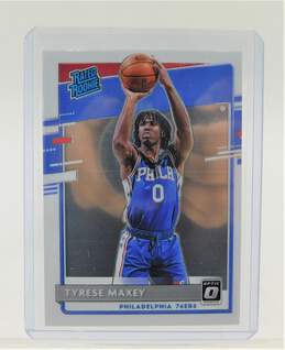 2020-21 Tyrese Maxey Donruss Optic Rated Rookie 76ers