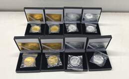 Assorted Cryto Replica Novelty Coins Bitcoin Doge Ethereum IOB