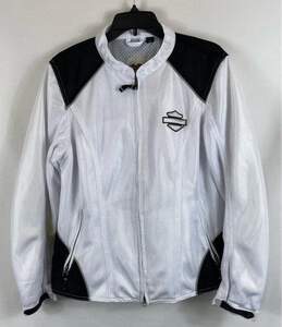 Harley Davidson White Mesh Jacket - Size X Large