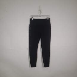 Womens Pockets Pull-On Activewear Compression Leggings Size Medium