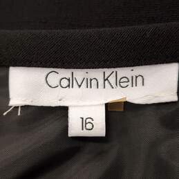 Calvin Klein Women Black Skirt SZ 16