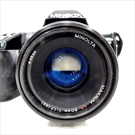 Minolta Maxxum 3000i Auto Exposure 50mm Film Camera w/ Case image number 8