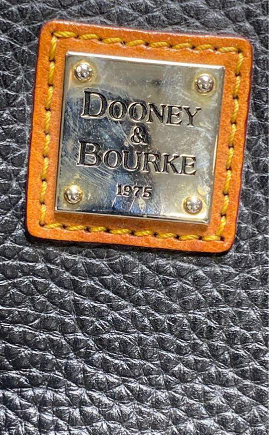 Dooney & Bourke Black Leather Tote Bag image number 4