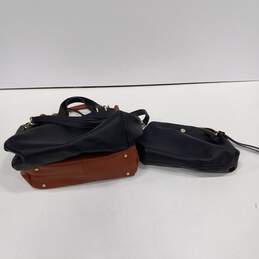 2pc Steve Madden Black/ Brown Shoulder/Handbag Bundle