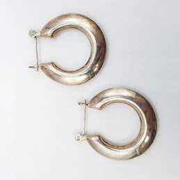 Sterling Silver Hoop Earring 5.9g