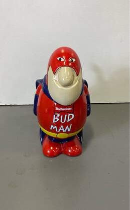 Budweiser Bud Man 1989 Ceramic Stein Genuine Made by Ceramarte in Brazil