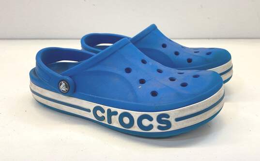 Crocs Bayaband Blue Slide Sandal Unisex Adults 7 image number 1