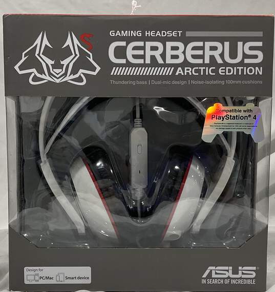Cerberus Artic Edition Gaming Headset image number 1