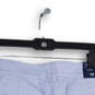 NWT Womens Blue Denim Medium Wash Slash Pocket Mom Shorts Size 12 image number 4