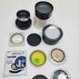 Mixed Lot of Camera Lenses & Filters - Untested 2.2lb Lot image number 2