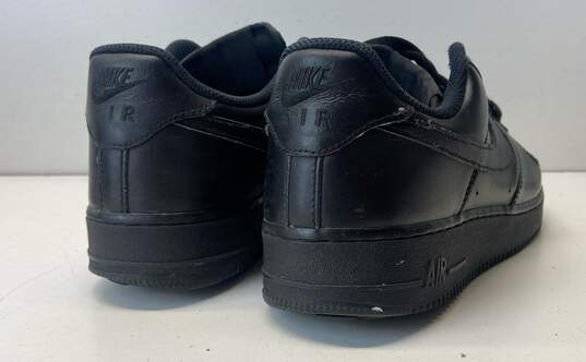 Nike Air Force 1 Low Triple Sneakers Black 9 image number 5