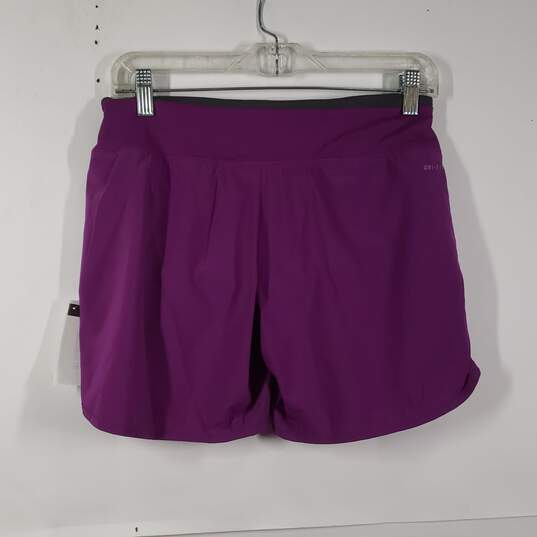 Womens Dri Fit Elastic Waist Pockets Pull-On Athletic Shorts Size Small image number 1