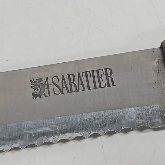Bundle of 7 Sabatier Knives w/Blocks image number 3