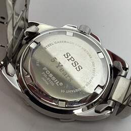 Designer Fossil PR-5105 Stainless Steel Round Dial Quartz Analog Wristwatch