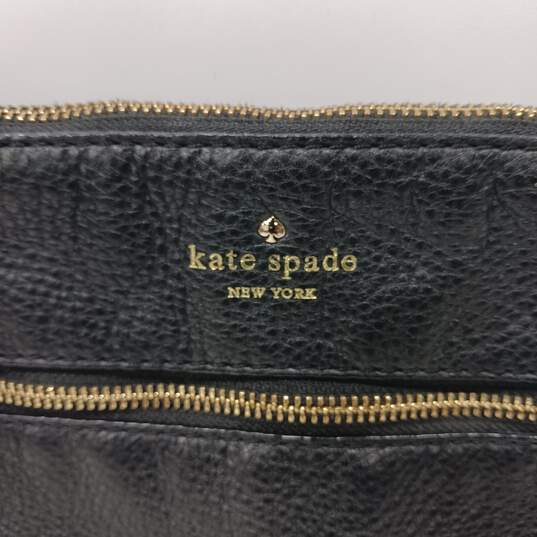 Black Kate Spade Purse w/ Light Blue Wallet image number 1