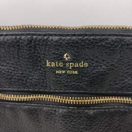 Black Kate Spade Purse w/ Light Blue Wallet
