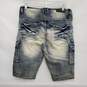 Supply & Demand MN's Skinny Fit Distressed Denim Jean Shorts Size 36 XL image number 1