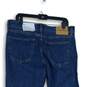 NWT Calvin Klein Womens Blue Denim Dark Wash Slim Fit Skinny Jeans Size 32X32 image number 4