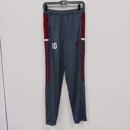 Adidas Men's Colorado Rapids Regular Fit Tapered Leg Track Soccer Pants Size S NWT