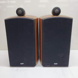 Set of Vintage B&W Loudspeaker Nautilus 805 Bookshelf Speakers Untested for P/R