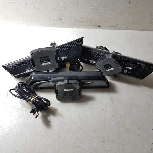 Lot of Three Untested Microsoft Kinect Sensor for Xbox 360 image number 1