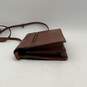 Patricia Nash Womens Brown Leather Adjustable Strap Crossbody Bag Purse image number 4