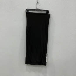 NWT Womens Black Multifunctional Zipper Pocket Neck Warmer Infinity Scarf alternative image