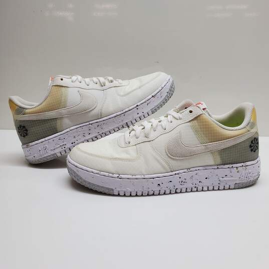 MEN'S NIKE AIR FORCE 1 LOW CRATER DH2521-100 SIZE 12 image number 1