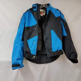 Joe Rocket Motorcycle Jacket Full Zip Liner Size S Ballistic Series Blue