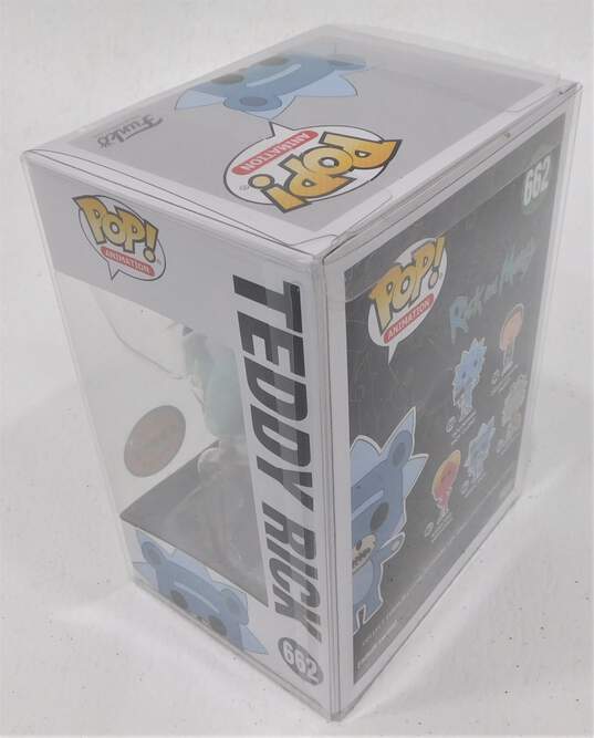 Funko Pop Animation Teddy Rick 662 Limited Chase Edition w/ Box Protector image number 2