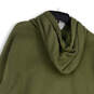 Mens Green Long Sleeve Kangaroo Pocket Drawstring Pullover Hoodie Size 3XL image number 4