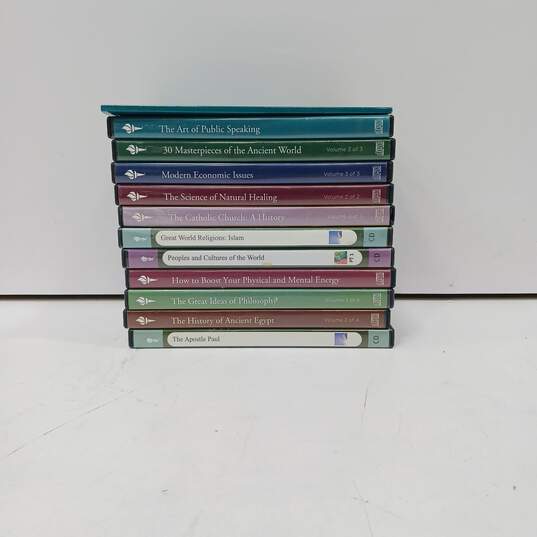 Lot of Assorted The Great Courses CD Sets & Course Guidebook image number 1