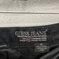 Guess Jeans Womens Black Tie Hem Belt Loop Flat Front Capri Pants Size 30 image number 3