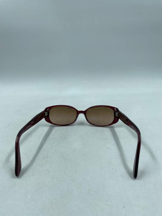 Persol Garnet Brown Rectangle Sunglasses image number 3