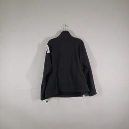 Womens Mock Neck Mid-Length Long Sleeve Full-Zip Jacket Size 2X alternative image