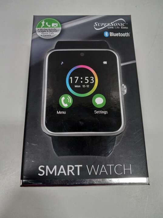 SuperSonic Live Life Easy Bluetooth Smart Watch IOB image number 7