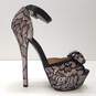 Just Fab Hally Women's Heels Black Size 8 image number 3