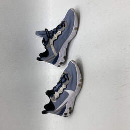 Mens React Element 55 BQ6166-402 Blue Low Top Lace-Up Sneaker Shoes Sz 7.5