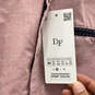NWT Mens Pink Collared Long Sleeve Front Pocket Button-Up Shirt Size M image number 3