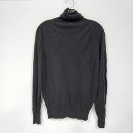 Neiman Marcus Men's Gray Turtleneck Sweater Size L