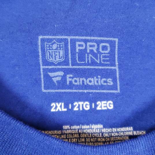 NWT Mens New York Giants Football NFL Graphic T-Shirt Size 2XL image number 3