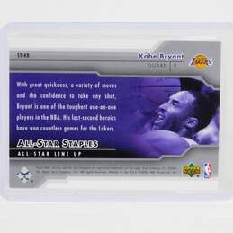 2004-05 Kobe Bryant Upper Deck All-Star Lineup All-Star Staples LA Lakers alternative image