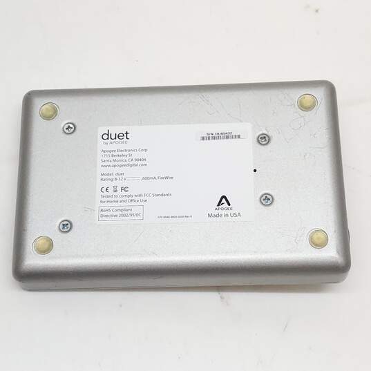 Apogee Duet Firewire Audio Interface Untested image number 2